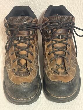 Danner Radical 452 Waterproof Gore-Tex Brown Leather Hiking Boots Men’s Size 9